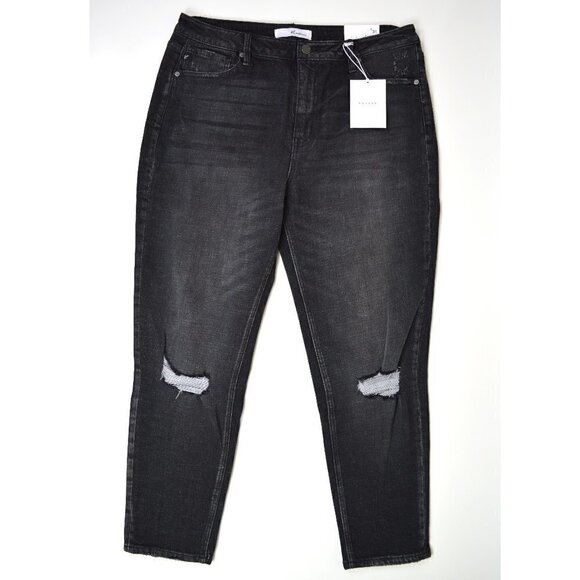 KanCan Denim - Kancan Milana High Rise Mom Jeans Black NEW 15/31